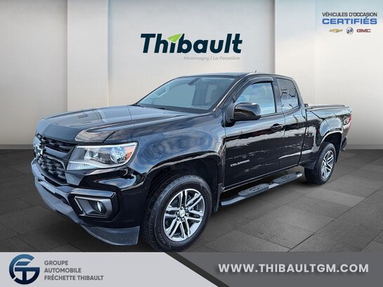 CHEVROLET COLORADO WT cabine allongée 4RM 128 po 2022 Noir