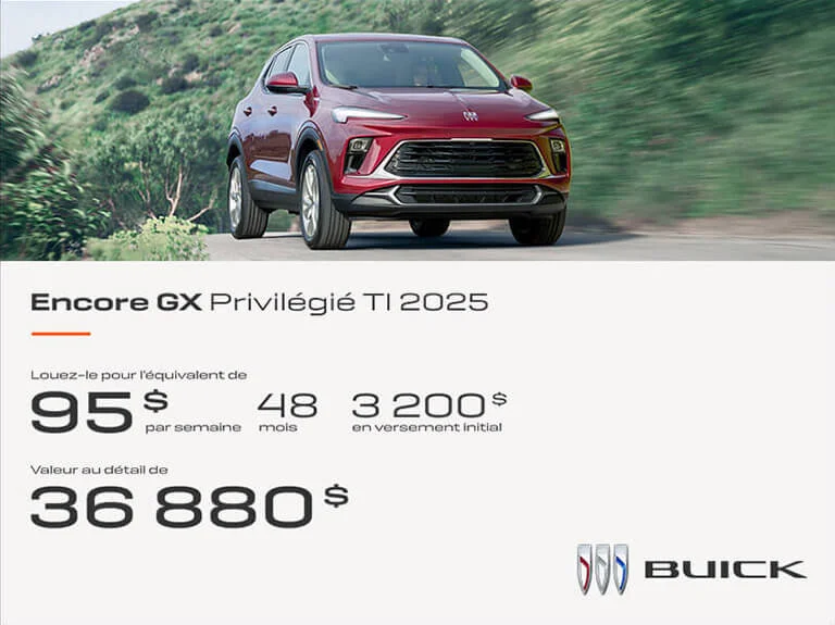 Magnetis - Programme du Mois - BUICK ENCORE